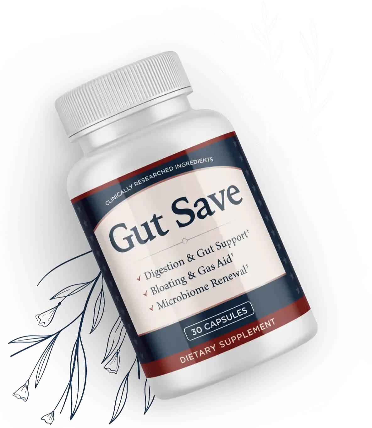 GutSave Smooth Gut Formula product bottle