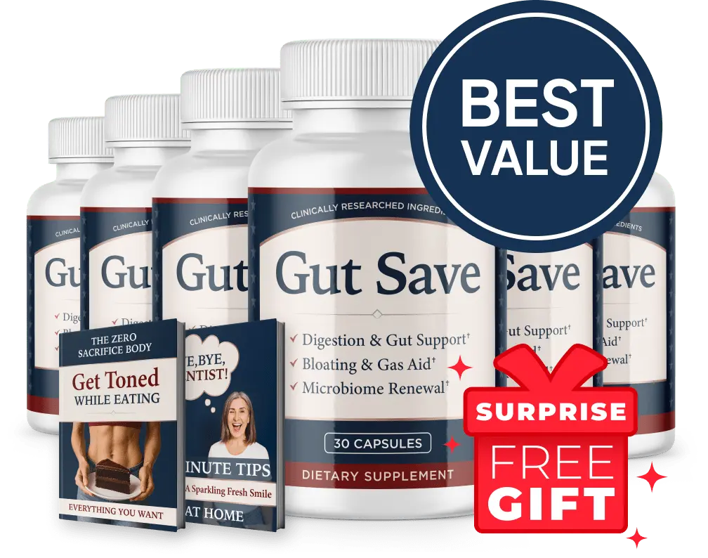 GutSave 6 bottle best value package